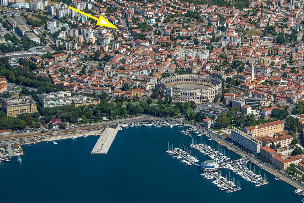 Apartman Anthony Pula Exteriér fotografie
